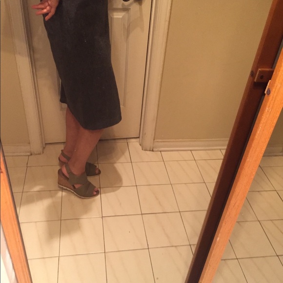 NWT Lord & Taylor lined grey tweed skirt - Picture 9 of 15